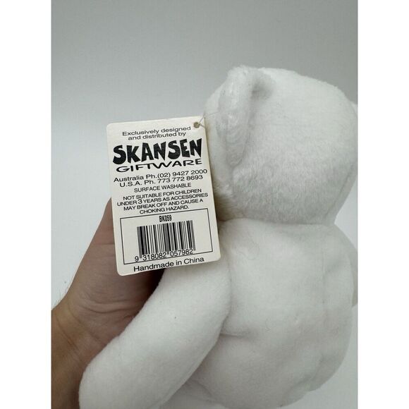 Skansen Beanie Kids Ozzy The Aussie Bear New Zealand Retired 1998 NWT 🧸🇳🇿 - Picture 5 of 7